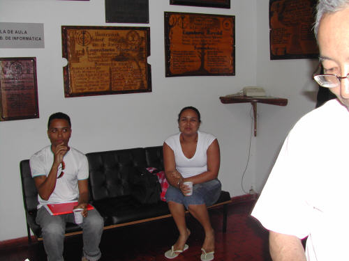 Recep&ccedil;&atilde;o dos calouro 2008-2